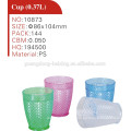 plastic cup 0.37L